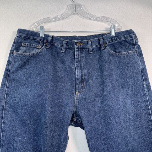 Wrangler 5 Star Relaxed Fit Jeans 97601 Premium Denim Mens Size 44x32 - Picture 3 of 8